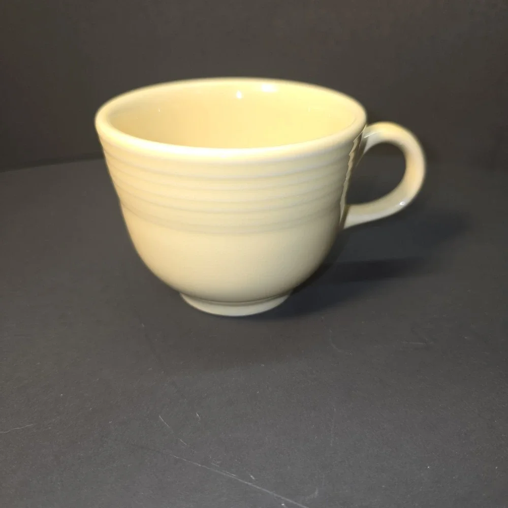Fiesta Homer Laughlin China‎ Yellow Cup Vintage Kitchenware Coffee Tea